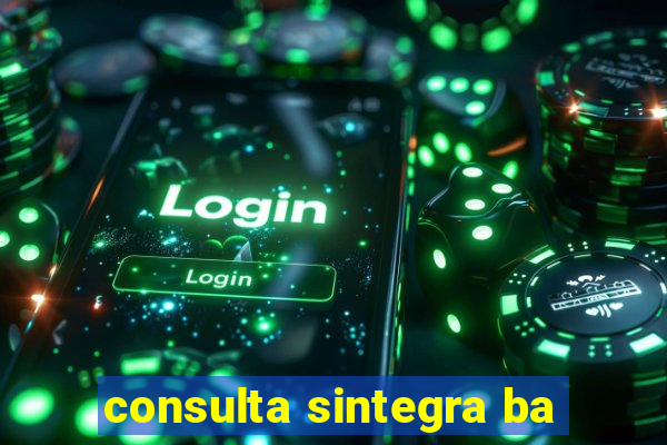 consulta sintegra ba